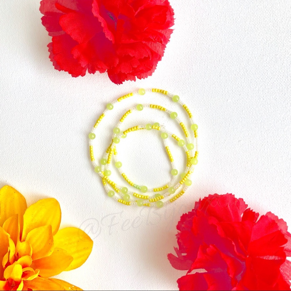 Handmade waist beads